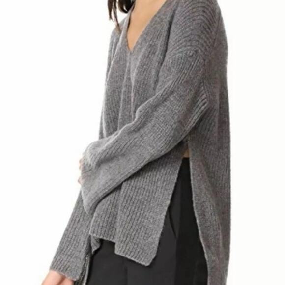 Rebecca Minkoff Remi Gray Sweater Size Small - Picture 2 of 9